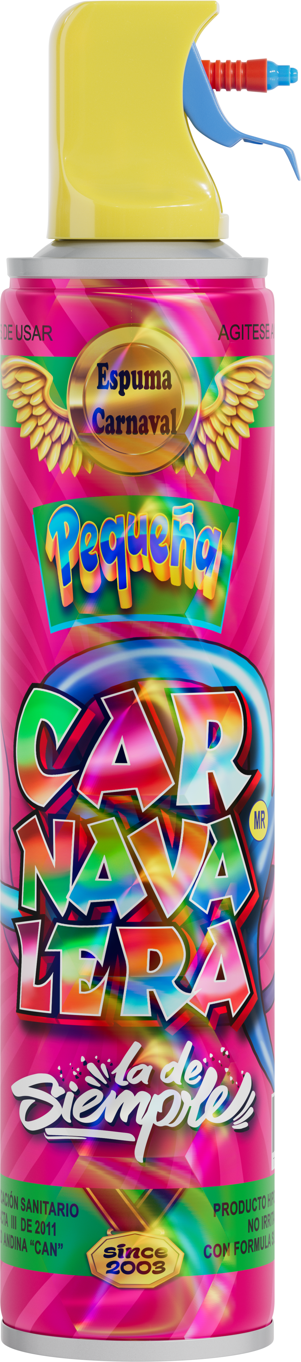 Espuma Carnavalera Pequeña